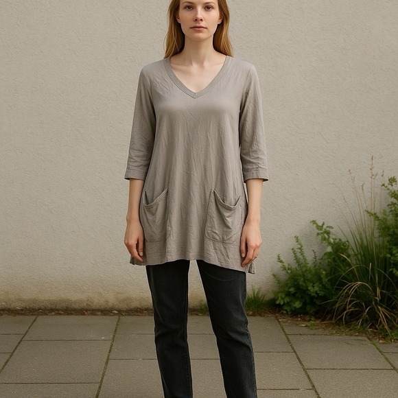 Chalet et‎ ceci Woman's Tunic W/Pickets Sz S - Picture 1 of 8